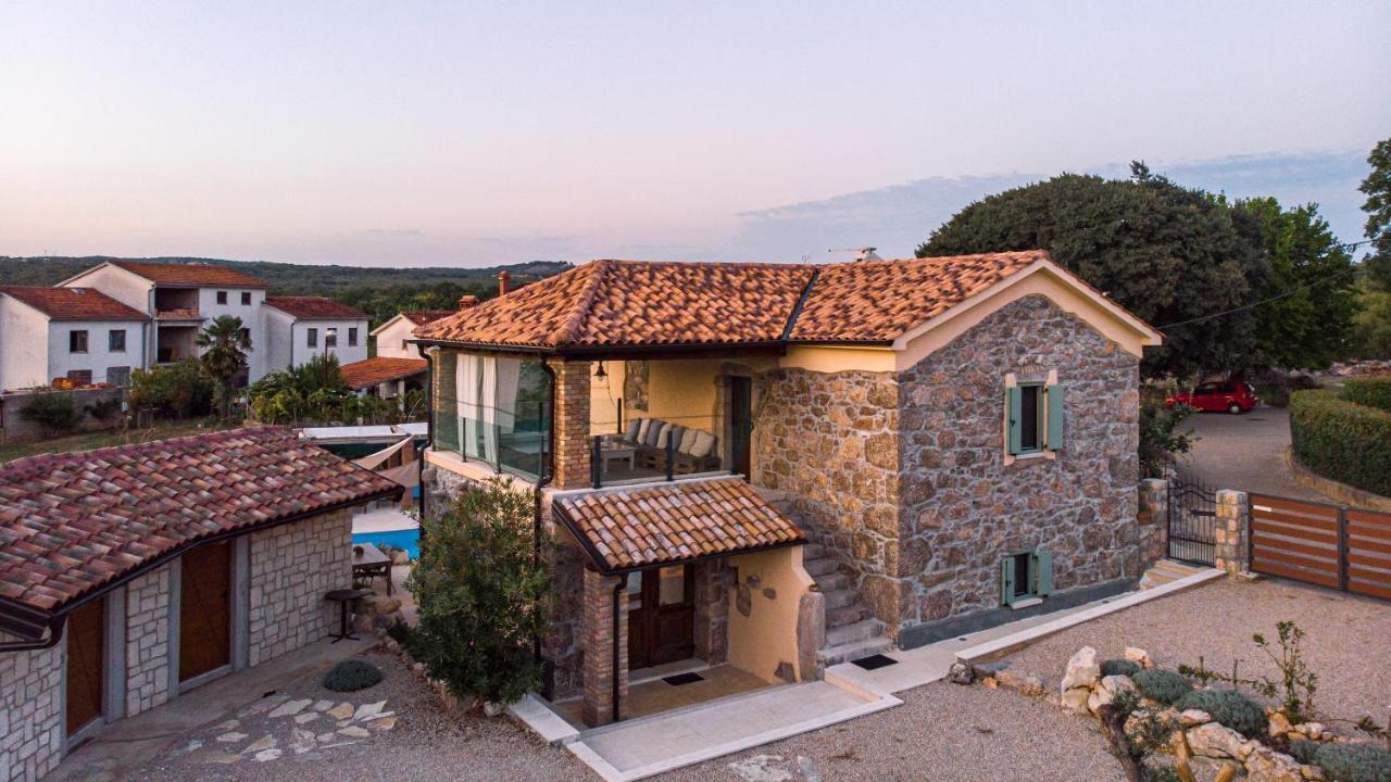 Villa Campiello Heated Pool Vrbnik Dış mekan fotoğraf