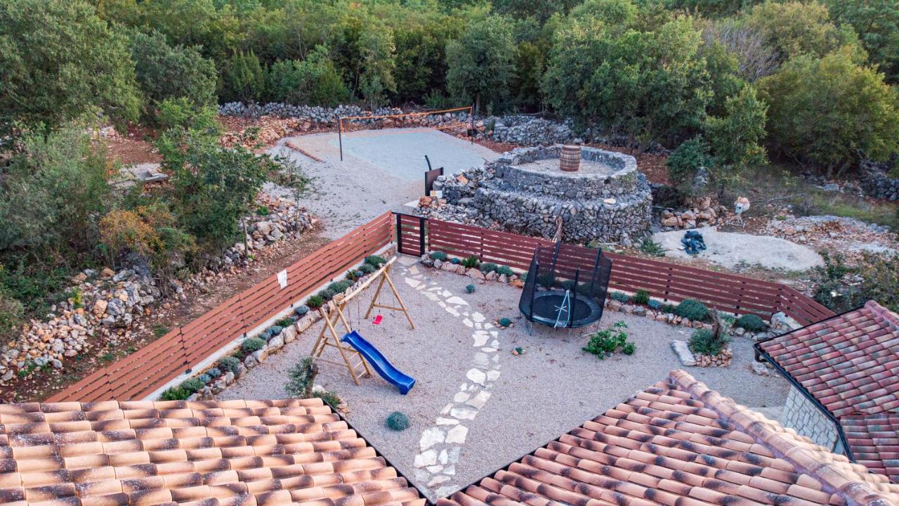 Villa Campiello Heated Pool Vrbnik Dış mekan fotoğraf
