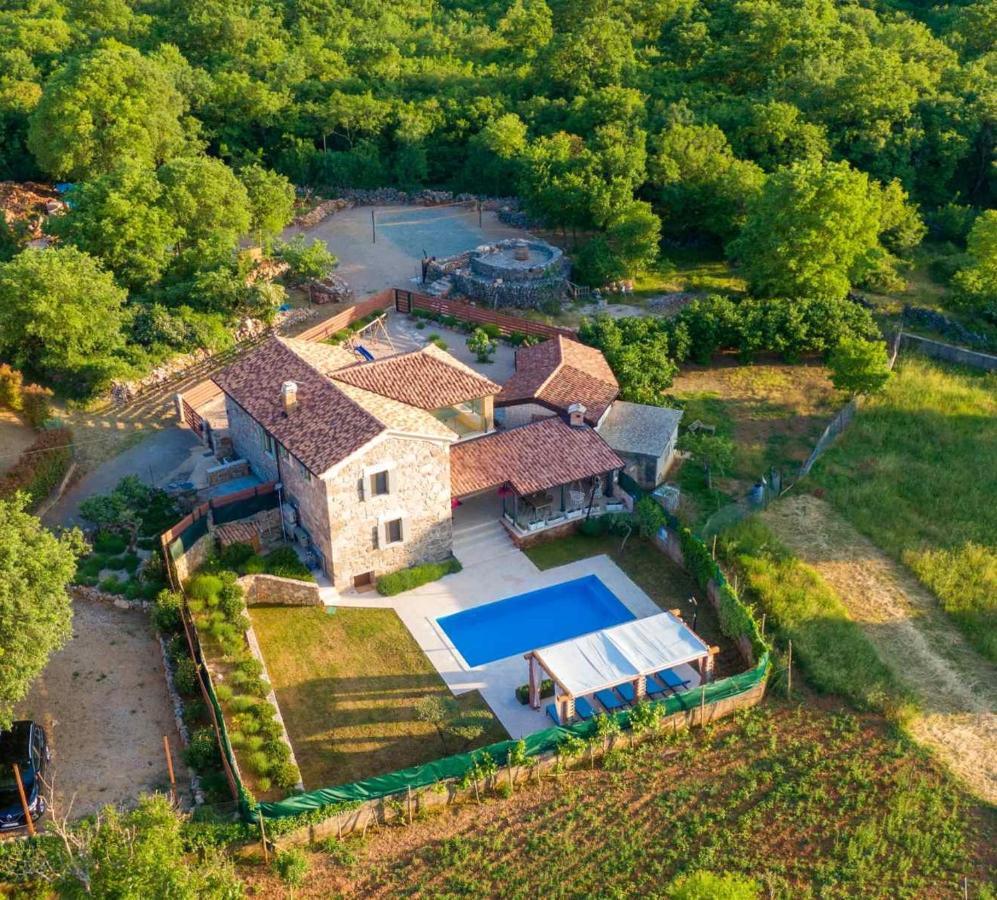 Villa Campiello Heated Pool Vrbnik Dış mekan fotoğraf